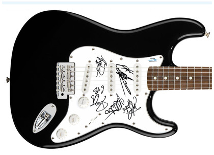 God Forbid Signed Autographed Guitar ACOA Version 1