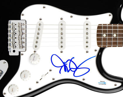 Jenny McCarthy Signed Autographed Guitar ACOA