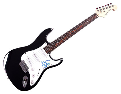 Jessica Simpson Signed Autographed Guitar Version 4
