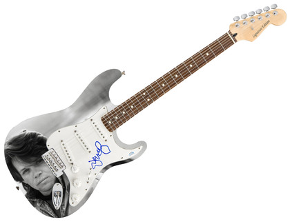 John Cougar Mellencamp Signed Autographed Photo Graphics Guitar ACOA Version 1