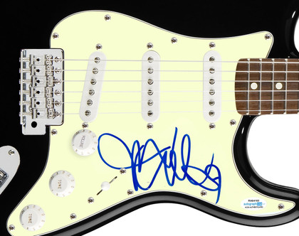 Judy Collins Signed Autographed Guitar ACOA Version 1