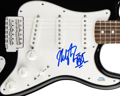 Mike Portnoy Dream Theater Signed Autographed Guitar ACOA Version 3