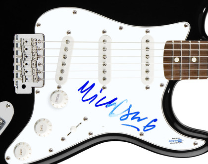 Nick Lowe Signed Autographed Guitar ACOA Version 2