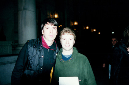 Nirvana  Dave Grohl Signed Autographed Custom Photo Graphics Guitar ACOA ACOA