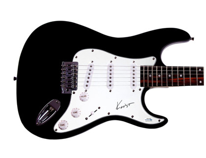 Nirvana Krist Novoselic Signed Autographed Guitar ACOA