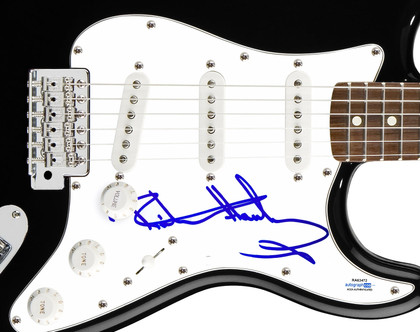 Richard Hawley Signed Autographed Guitar ACOA Version 2