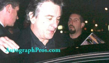 Robert De Niro Signed Autographed Guitar ACOA PSA