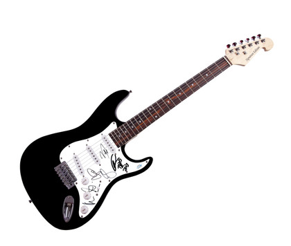 Robert Johnson Tribute Concert Signed Guitar Rundgren Gray Wimbish Reid