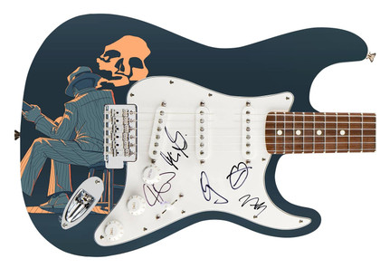Robert Johnson Tribute Concert Living Colour + Signed Graphics Guitar Version 1