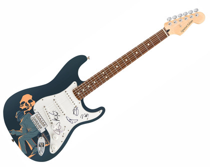Robert Johnson Tribute Concert Living Colour + Signed Graphics Guitar Version 1