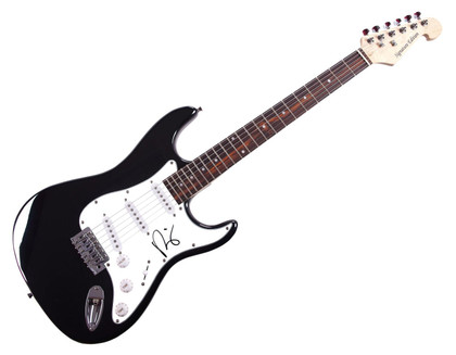 Robin Thicke Signed Autographed Guitar Version 4