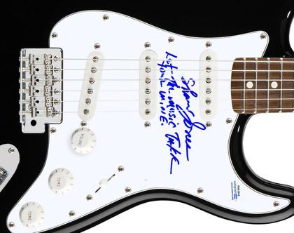 Sharon Jones Signed Autographed Guitar The Dap-Kings ACOA