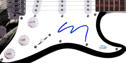 Slipknot Corey Taylor Signed  Graphics Photo Guitar Exact Video Proof ACOA