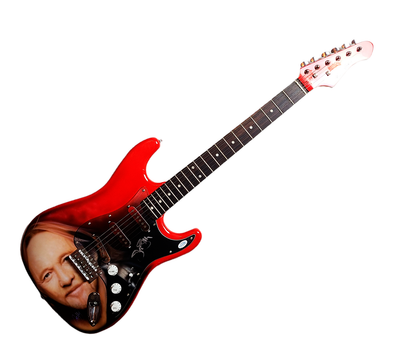 Stephen Stills Autographed Hand Airbrushed Painting Guitar UACC AFTAL ACOA