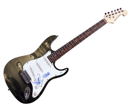 Stone Temple Pilots Signed Autographed Custom Graphics Guitar ACOA Version 1