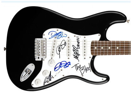 The Bled Signed Autographed Guitar ACOA