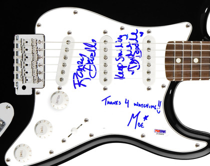 The Doodlebops Signed X3 Autographed Guitar PSA