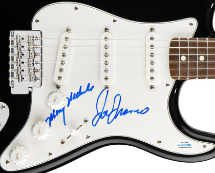 The Good Rats Joey Franco Signed Autographed Guitar ACOA Version 1