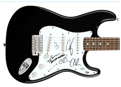 The Gracious Few Signed Autographed Guitar ACOA Version 1