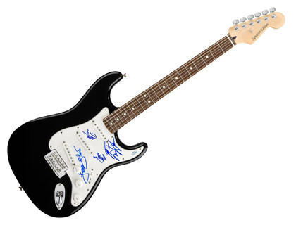 The Guess Who Signed Autographed Guitar ACOA Version 1