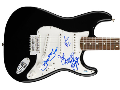 The Guess Who Signed Autographed Guitar ACOA Version 2