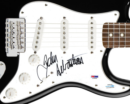 The Lovin' Spoonful John Sebastian Signed Autographed Guitar ACOA PSA