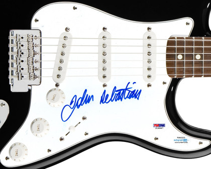 The Lovin' Spoonful John Sebastian Signed Autographed Guitar ACOA PSA Version 1