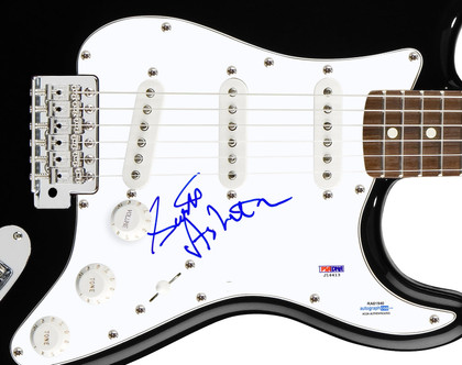 The Stooges Scott Asheton Signed Autographed Guitar ACOA PSA