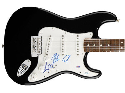 The Wallflowers Signed Autographed Guitar ACOA