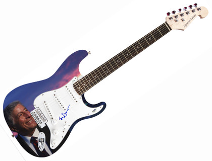 Tony Bennett Signed Autographed Guitar ACOA Version 2