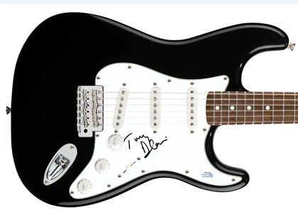 Tony Blair Signed Autographed Guitar ACOA