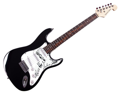 Walls Of Jericho Signed Autographed Guitar Chris Jericho WWE Version 1