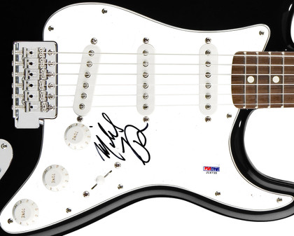 We Are Scientists Michael Tapper Signed Autographed Guitar PSA