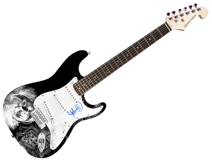 John 5 Signed "Supernatural Shredder" Custom Graphics Guitar ACOA