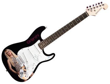 Orianthi Signed Custom Graphics Guitar ACOA