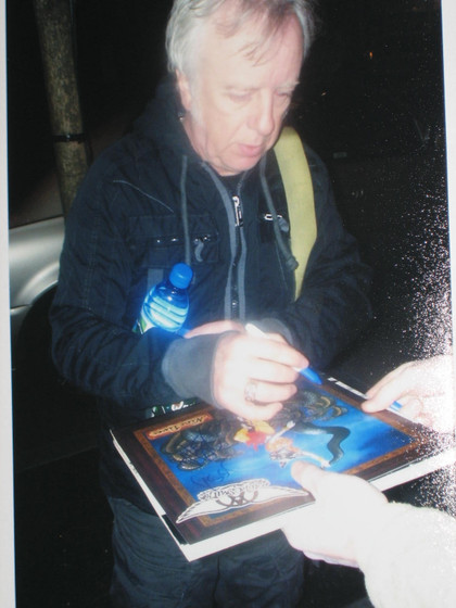 Aerosmith Brad Whitford Autographed "Live Legends" 1/1 Les Paul 100 Graphics Guitar