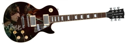 James Taylor Autographed "Soulful Serenade" 1/1 Signature Edition Graphics Guitar