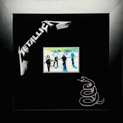 METALLICA – Custom "Hardwired" Signed Presentation