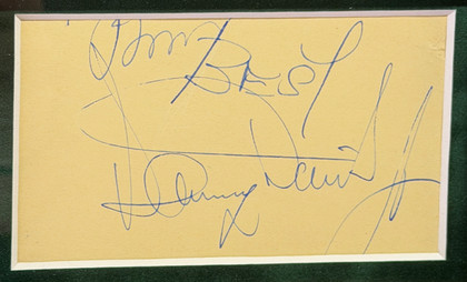 THE RAT PACK – Multi-Signed Framed "Complete Lineup" Tribute