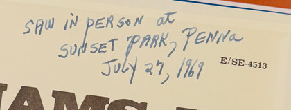 HANK WILLIAMS JR. – Vintage Signed LP Framed Display