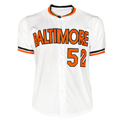 Mike Boddicker Signed 1983 WS Champs Inscription Baltimore White Baseball Jersey (JSA)