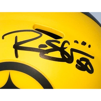 Ryan Shazier Signed Pittsburgh Steelers Rave Mini Football Helmet (JSA)