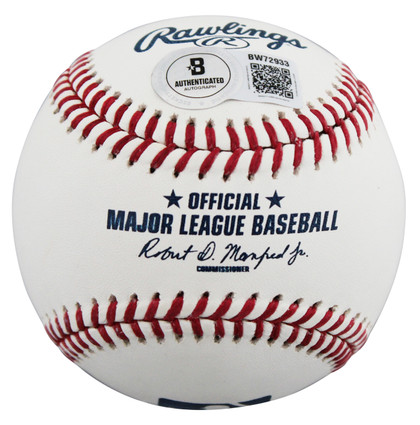 Mariners Edgar Martinez "HOF 19" Authentic Signed OML Baseball Autographed BAS