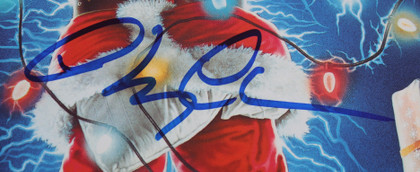 Chevy Chase Signed Christmas Vacation Laserdisc Cover W/Disk BAS Wit #WR44158