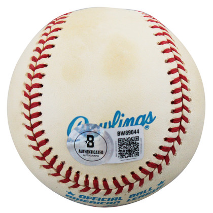 Yankees Yogi Berra Authentic Signed Bobby Brown OAL Baseball BAS #BW89044