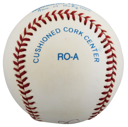 Tigers Hal Newhouser "HOF 92" Authentic Signed Budig OAL Baseball BAS #BW89072