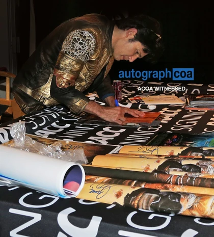 Corey Feldman The Goonies Signed 24x36 Poster ACOA Exact Proof