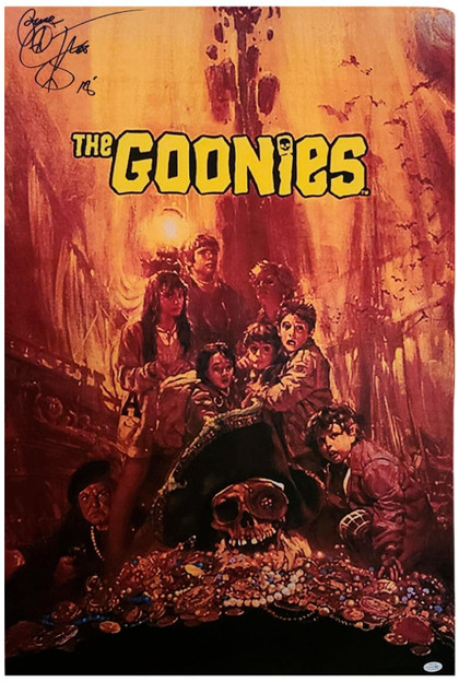 Corey Feldman The Goonies Signed 24x36 Poster ACOA Exact Proof ACOA Version 4