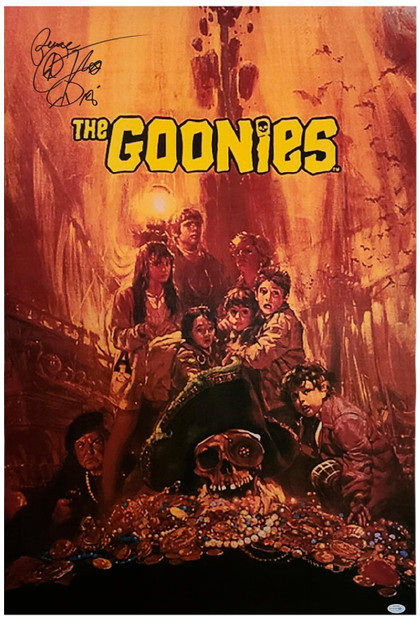 Corey Feldman The Goonies Signed 24x36 Poster ACOA Exact Proof ACOA Version 9