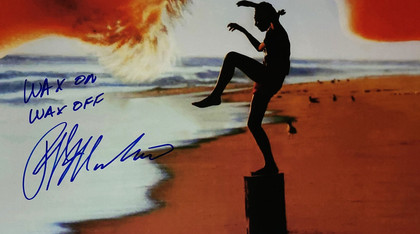 Ralph Macchio Autographed The Karate Kid 24x36 Poster Wax On Wax Off Exact Proof Version 3